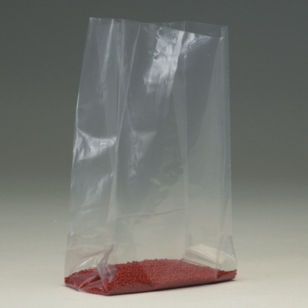 10 x 8 x 24" - 2 Mil Gusseted Poly Bags