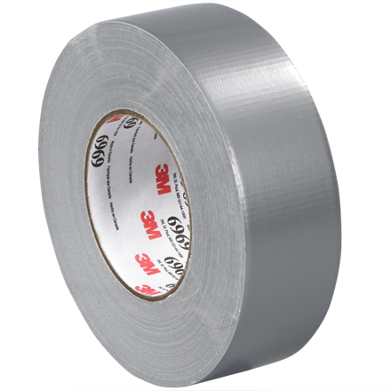2" x 60 yds. Silver (3 Pack) 3M<span class='tm'>™</span> 6969 Duct Tape